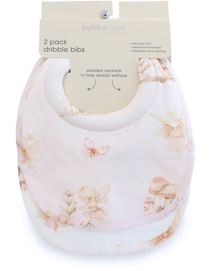Fairy Princess 2pk Dribble Bibs