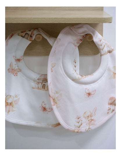 Fairy Princess 2pk Dribble Bibs
