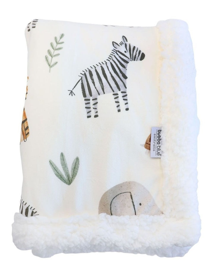 Safari Adventure Cuddle Blanket