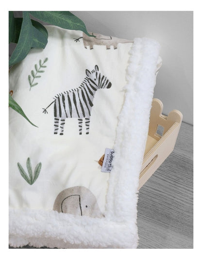 Safari Adventure Cuddle Blanket
