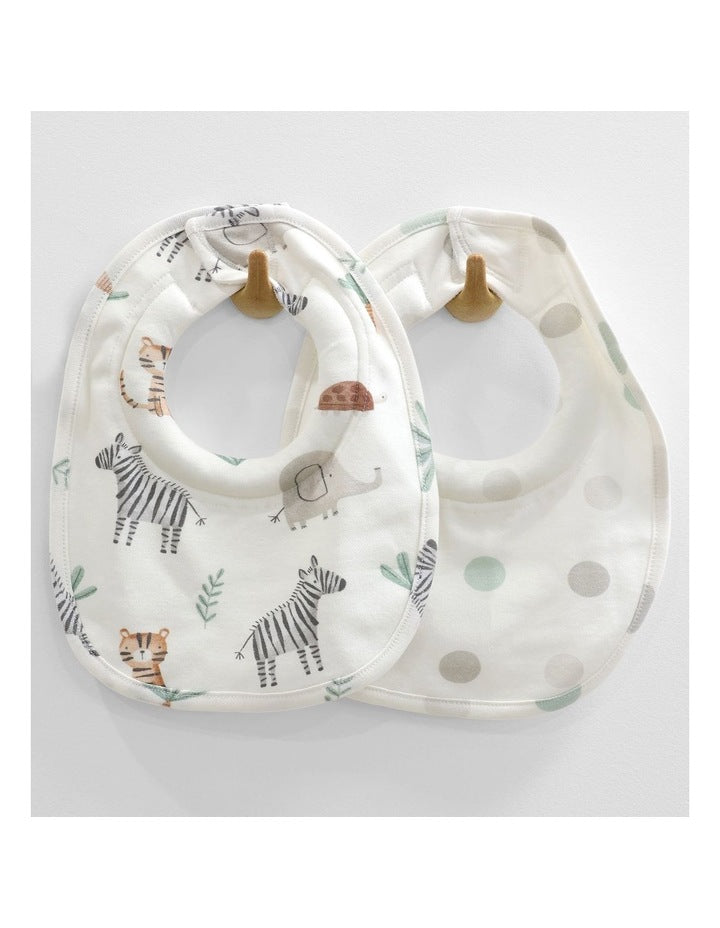 Safari 2pk Dribble Bibs