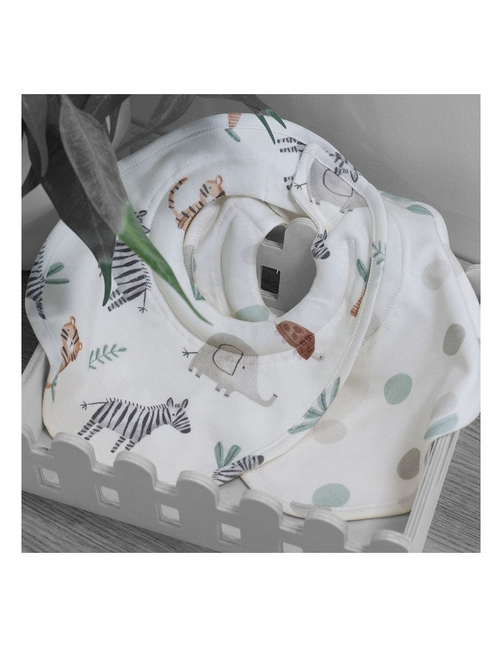 Safari 2pk Dribble Bibs