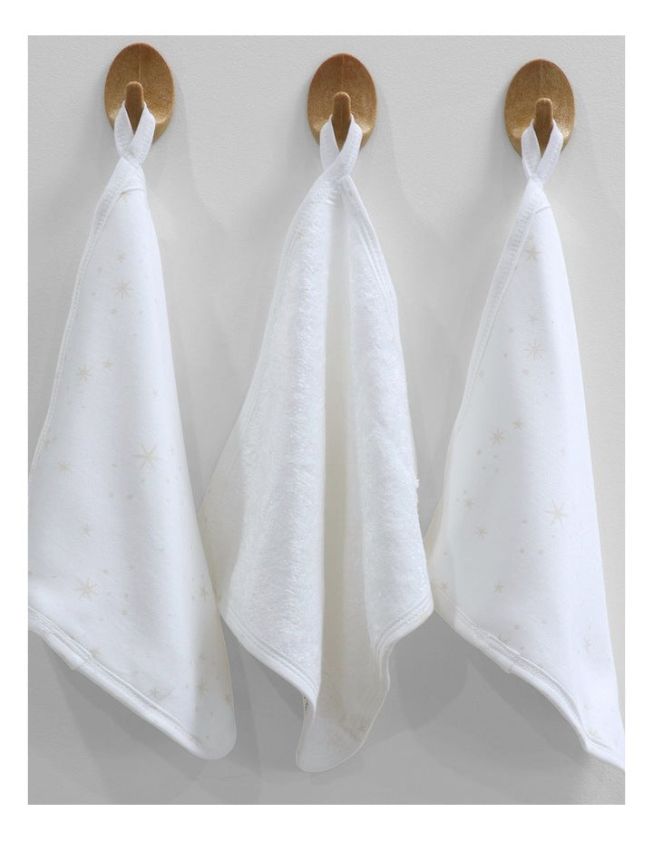 Twinkle Twinkle 3pk Wash Cloths
