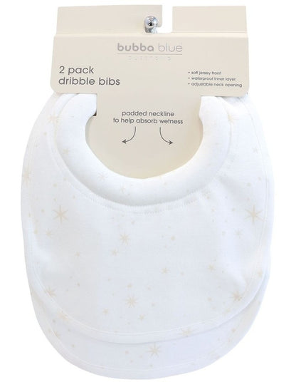 Twinkle Twinkle 2 Pack Dribble Bibs