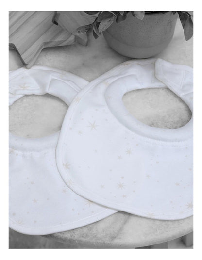 Twinkle Twinkle 2 Pack Dribble Bibs