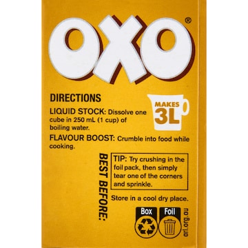 OXO Chicken Stock Cubes 71g