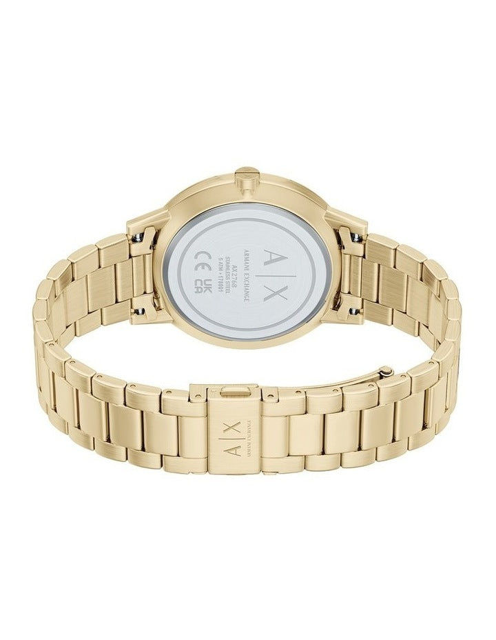 Na Analogue Watch AX7178SET in Gold
