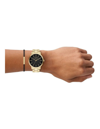 Na Analogue Watch AX7178SET in Gold