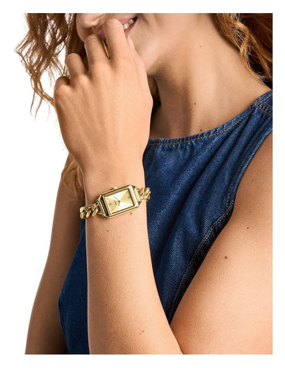 Raquel Analogue ES5478 Watch in Gold