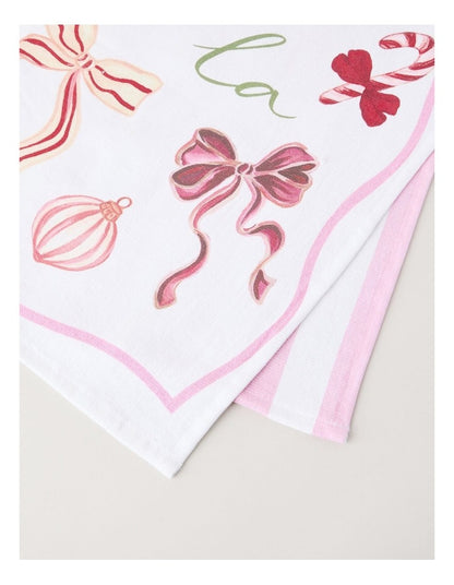 Christmas Chin Chin Tea Towel Set of 2