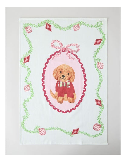 Christmas Be Merry Tea Towel Set of 2