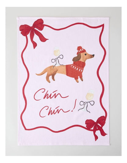 Christmas Be Merry Tea Towel Set of 2