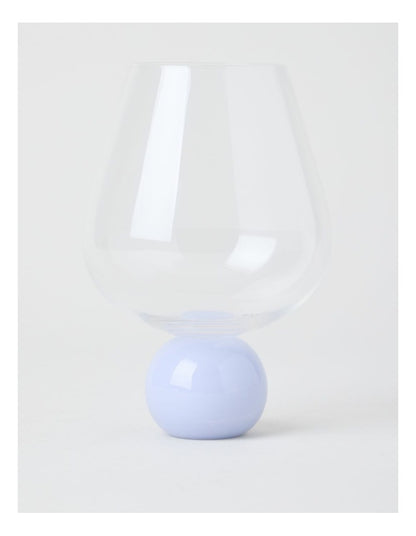 Bubble Wine Glass Set of 2 560ml in Lilac