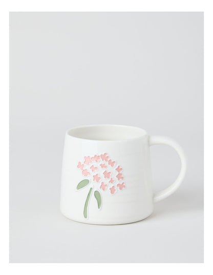 Floral Mug in Pink