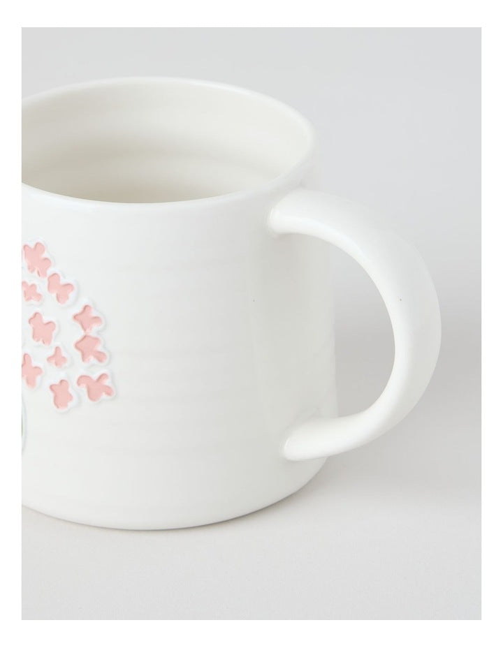 Floral Mug in Pink