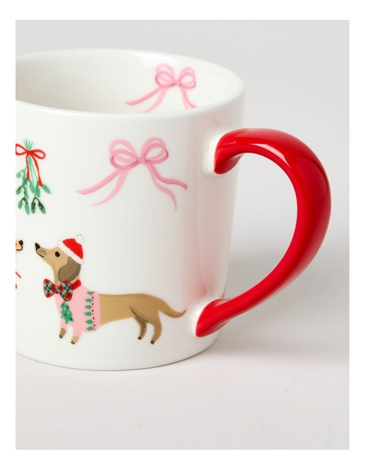 Christmas Dachshund Mug