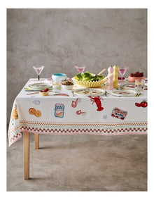 Foodie Tablecloth 150 x 220cm