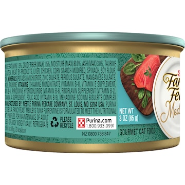 Fancy Feast Medleys Tuna Florentine Delicate Sauce Wet Cat Food 85g