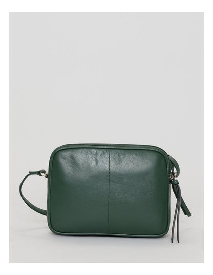 Twist Crossbody Bag in Green