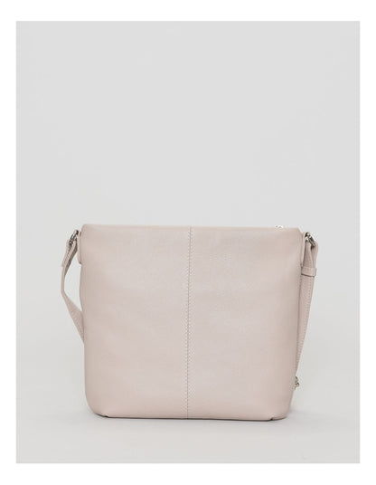 Swerve Crossbody Bag in Beige