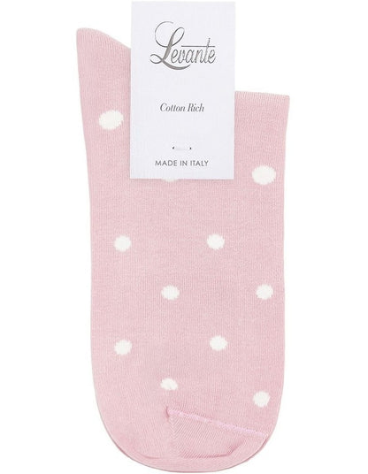 Gigi Spot Crew Sock in Tulle