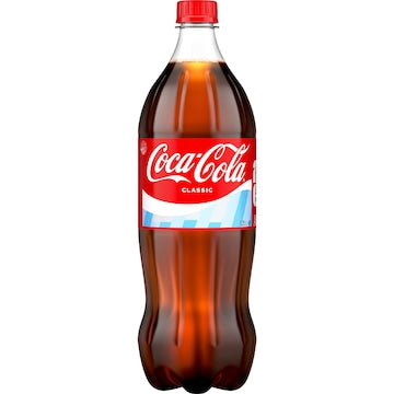 Coca-Cola Classic  Soft Drink Bottle 1.25L