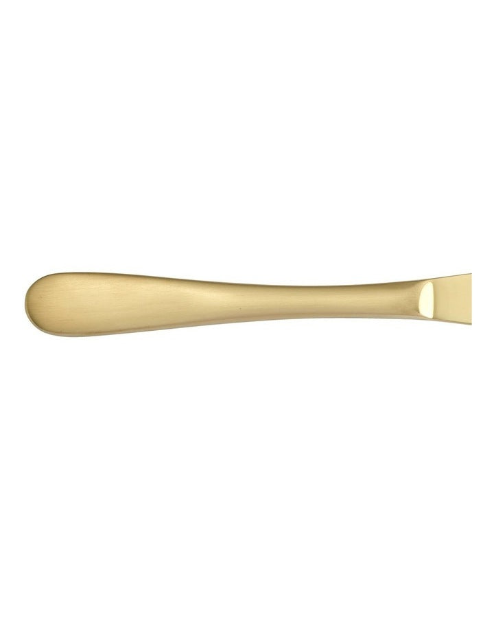 Albany Champagne Gold Dual Finish 18/0 16pc Cutlery Set