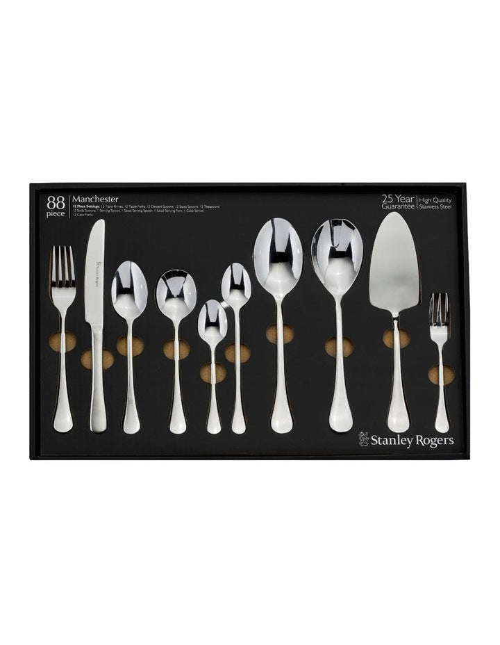Manchester 18/0 88pc Cutlery Set