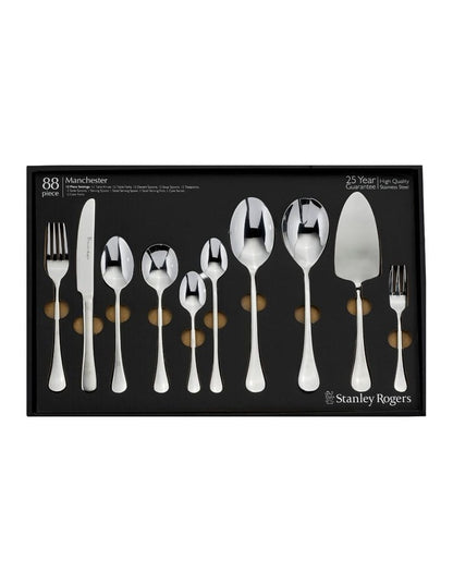 Manchester 18/0 88pc Cutlery Set