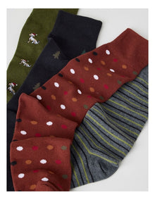 Dogs Christmas 4 Pack Gift Pack in Multi