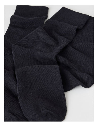 3 Pack Colour Crew Sport Socks in Black