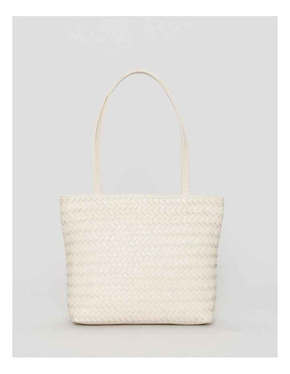 Miami Tote Bag in Cream