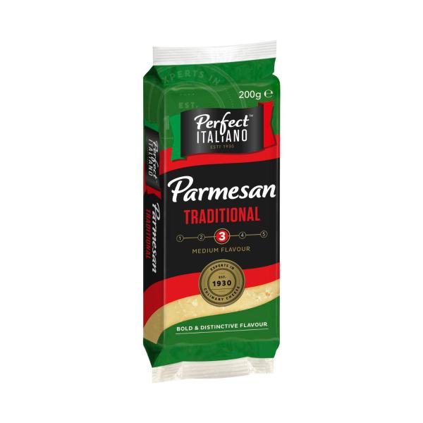 PERFECT ITALIANO CHEESE PARMESAN BLOCK 200G
