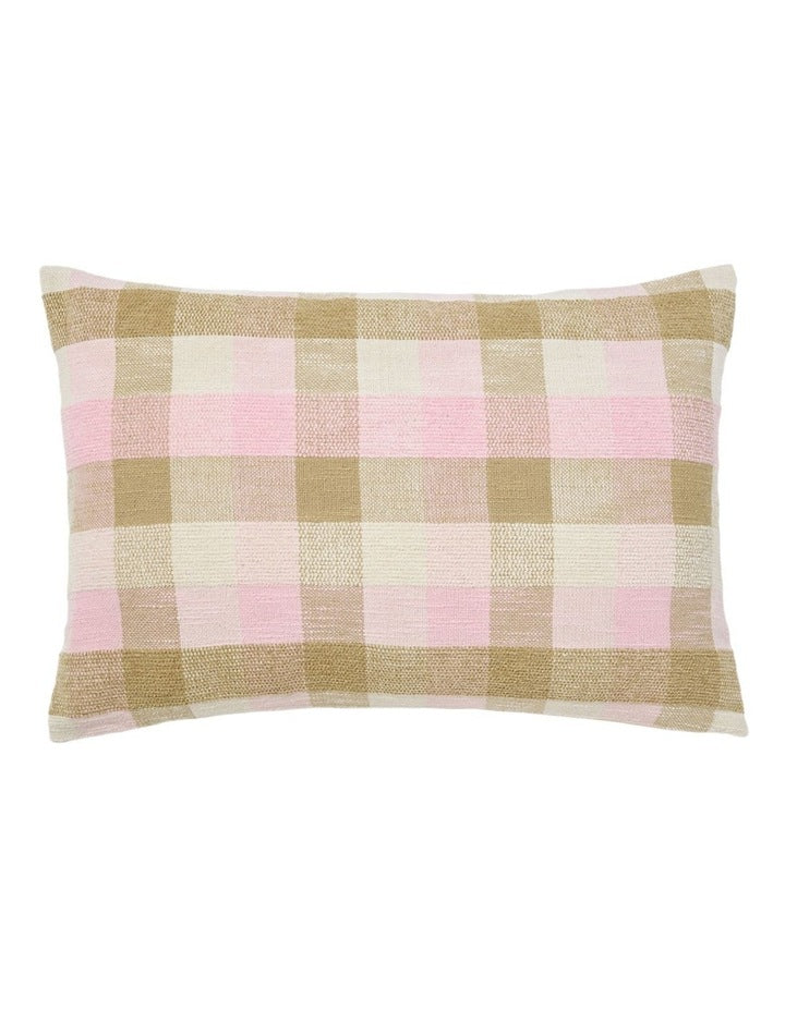 Bordeaux Cotton Cushion 40x60cm In Peony