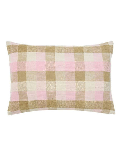 Bordeaux Cotton Cushion 40x60cm In Peony