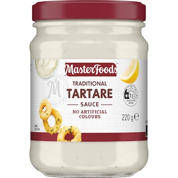 MasterFoods Traditional Tartare Sauce 220g