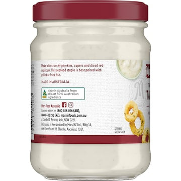 MasterFoods Traditional Tartare Sauce 220g