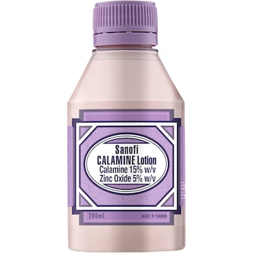 Sanofi Calamine Lotion For Itchiness Relief 200mL