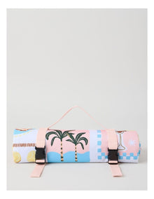 Tropical Palm Picnic Rug