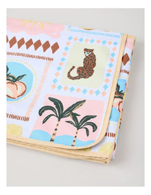 Tropical Palm Picnic Rug