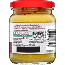 MasterFoods Hot English Mustard 175g