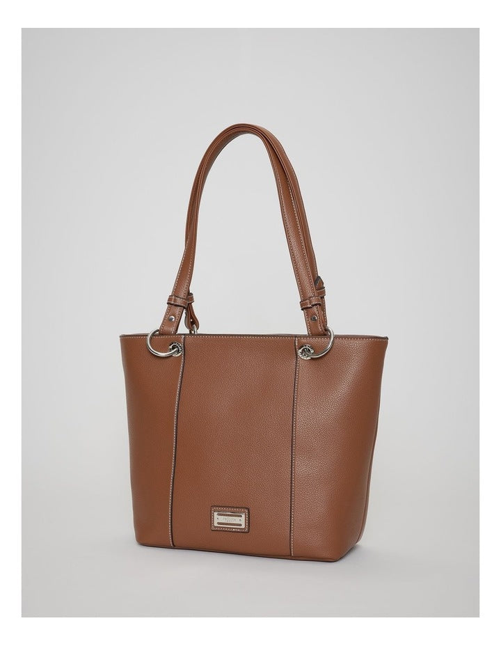 Angie Tote Bag in Tan