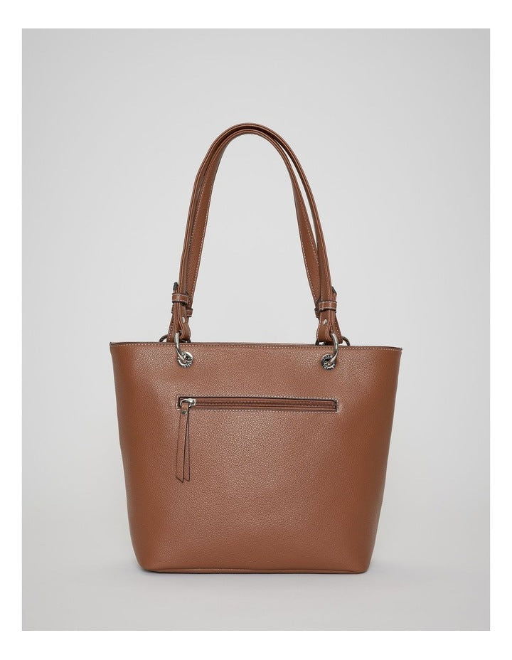 Angie Tote Bag in Tan
