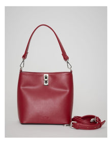 Emilie Crossbody Bag in Red