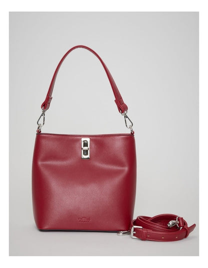 Emilie Crossbody Bag in Red