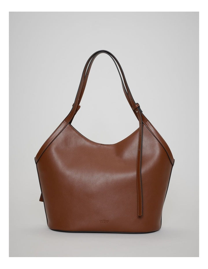 Tania Tote Bag in Tan