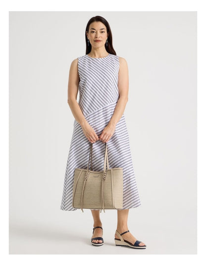 Brenda Tote Bag in Stone