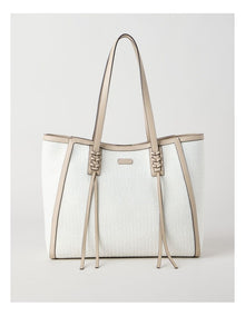 Brenda Tote Bag in White