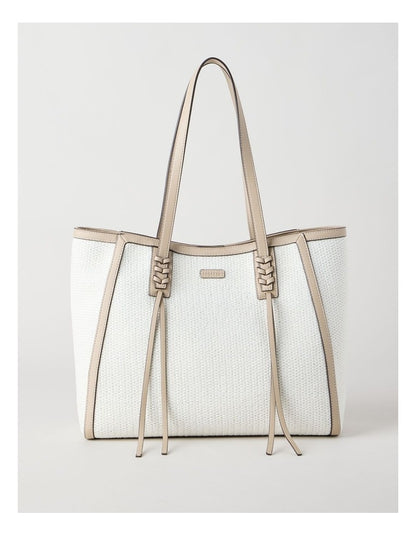 Brenda Tote Bag in White