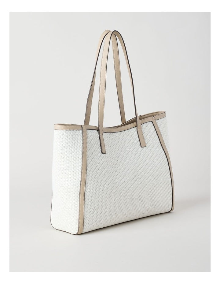 Brenda Tote Bag in White
